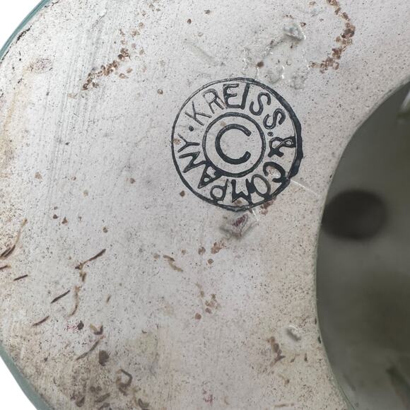 Vintage Kreiss Southern Belle Lady Figurine Napkin Toothpick Holder Green MCM - Picture 8 of 12